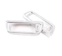Pour BMW Série 7 F01 F02 2009-2014. ABS Voiture B Pilier Climatisation Prise Ca Cadre Autocollant Couverture Garniture Autocollants Voiture Accessoires(Argent)