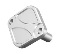 Pour BMW Thermostat d'eau | Kit de bouchons de couvercle de boîtier, E92 E93 E91 E60 E82 F10 F30 Thermostat d'huile moteur(Silver-Cover)