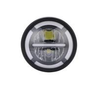 Pour BMW Universal 7 Pouces LED Voiture Moto Phare DRL H4,5 "support De Phares Rétro Seau Phare Avant Moto(Style A)