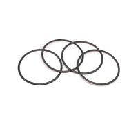 Pour BMW X5 E70 Pour X6 E71 Style De Voiture Véritable Fibre De Carbone Porte Audio Haut-parleur Anneau Autocollant Haut-parleur Couverture Garniture aménagements intérieurs(4 pcs)