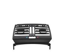 Pour BMW X5 X6 E70 E71 E72 2007-13 Conduite À Gauche Et À Droite Grille Ventilation Climatisation Arrière Voiture Compatible Avec Grille Sortie D'air Climatisation Voiture(Rear-One Holes)