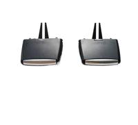 Pour BMW X5 X6 E70 E71 E72 Voiture Avant Central Gauche Droite Arrière Climatiseur Grille Ventilation AC Panneau Sortie Garniture Grille Sortie D'air Climatisation Voiture(Rear 2 X Slider)