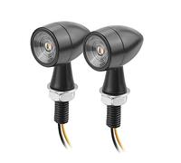 Pour Bobber Cafe Racer Moto Clignotant Lumière De Freinage Blanc Rouge Voyant