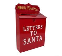 pour Boîte aux Lettres du Père Noël Murale Métal pour Boîte aux