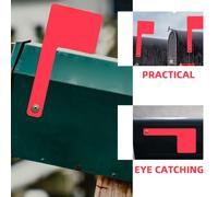 pour Boîte aux Lettres Extérieure en Acrylique | Hinge à Gravité, Trous Prépercés, Reste Bien en Place, pour Boîtes sur Poteau et Pierre