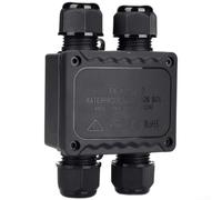 Pour boîte de jonction à 4 voies de qualité extérieure avec disposition des bornes 2 en 2 sorties, test d'immersion IP68, courant nominal 40 A, tension nominale 450 V (9-12 mm)
