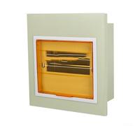 Pour boîtier électrique extérieur avec protection de circuit résistant aux intempéries, convient pour diverses configurations de contrôle de l'alimentation et de l'éclairage, construction PC durable