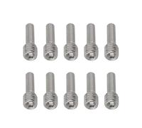 Pour Bolt 1/10 10 Pièces M3 X 12 Mm M4 X 12 Mm Jeu De Vis Pour Pare-chocs Avant Et Arrière Axe Central Accessoires Pour Modèles De Voitures RC Crawler RC voiture accessoires(10pcs M4)