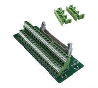 Pour bornier de commande de moteur PLC IDC40P B avec support, support sur rail DIN, avec contacts en cuivre et large support de connecteur série IDC