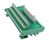 Pour bornier industriel IDC64P type C 64 broches avec coque pour une utilisation dans les interfaces de contrôleur logique programmable et les circuits de contrôle