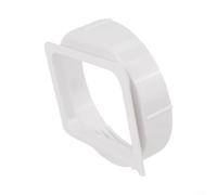 Pour bouchon de décoration de trou mural en polypropylène blanc sans marque, construction d'isolation de poussière, composant de dissimulation habituel de tuyau d'eau CVC de 40 à 100 mm pour