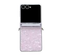 Pour boucle latérale Axis Pearlescent Shell Texture Étui de téléphone pour Samsung Galaxy Flip7