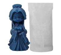 Pour bougiesUniques - Moule en silicone 3D 3D de 3,7 x 2,1 pouces, moule de de dessin animé, créateur de bougies, multi-usages pour portraits | moule en silicone en forme de garçon