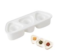 Pour Boules De Riz Pour | Fournitures De Sushi Triangulaire,Moule De Boules De Riz Sushi,pour Cuisiniers Ménage Préparateurs Déjeuner Bloggers Nourriture Pique-nique École Bureau Camping Camp