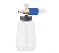 pour bouteille pour mousse Plastique Dur 1L pour Lavage Auto(Blue White 1L)
