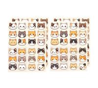 pour boutons de chat, couverture d'imperfections avec motif chat, pour boutons de 20 comptes avec structure délicate, adhésif hydrocolloïde pratique pour l', design élégant des p