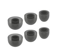 pour Bowers Wilkins Pi7 Pi5 Couvre-Écouteurs, Coussinets de Rechange en Silicone, Embouts Bluetooth TWS Pi5/Pi7/Pi5 2S/Pi7 (6 pièces) (Noir)