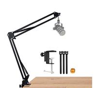 Pour bras de podmic Rode, support de bureau compatible avec microphone Rode Pod, bras de podmic parfait pour les podcasts, les jeux, l'enregistrement.