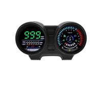 Pour Brésil Pour TITAN 150 Pour CG150 Pour Fan150 Pour Titan Compteur Vitesse Moto Universel Panneau Numérique RPM Mètre Tableau Bord Moto Odomètre(Color4)