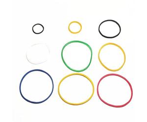 Pour Bricolage Jouet Module Voiture Moteur Extensible 16 Types 10 Pièces/ensemble Élastique Poulie Transmission Entraînement Rond Beslts Courroie d'entraînement