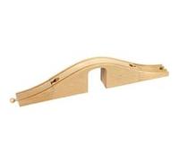 Pour brio - pont viaduc 38 cm (1 pont 2 rails) - accessoire circuit train bois - chemin de fer - 100% bois hetre fsc - des 3 ans