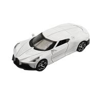 pour Bugatti Lavoiturenoire 1:32 Modèle De Voiture en Alliage Moulé sous Pression Simulation Collection Cadeaux Décoratifs(White)