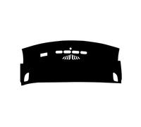 Pour Buick GL8 ES 653T (avec Voyant) 2020-2021. Tapis De Tableau De Bord Housses De Tableau De Bord De Voiture Tapis D'ombrage(D-black red line)