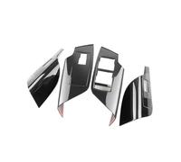 Pour Buick Pour Regal 2009-2016 LHD Couverture Du Cadre Du Panneau De Commande Du Lève-vitre De Porte De Voiture Noir Brillant Panneaux De Garniture Automobile