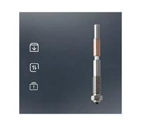 Pour Buse Bimétallique pour QIDI Plus4 : Retrait Rapide, Isolation Céramique Intégrée, Buses de 0,8 mm, Résistance Aux Hautes Températures