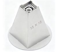 Pour buse de station de reprise BGA avec choix de position supérieure/inférieure, optimisée pour un chauffage uniforme et une perte de chaleur réduite. Pour les processus de réparation de puces BGA