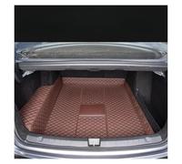 pour BYD pour King 2024 pour Destroyer 05 DMI Doublure Coffre Cuir Imperméable Anti-Sale Protecteur Tapis Voiture Personnalisé Tapis Coffre Voiture(Coffee)