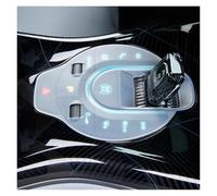 Pour BYD Pour Seal EV 2023 2024 Tête D'engrenage Silicone Couvercle Protection Commande Centrale Voiture Coussinet Silicone Pour Bouton Commande Centrale Voiture Cadre Couverture Intérieur Autocollant