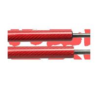 Pour BYD Yuan Plus Pour Atto 3 2021-présent Vérins Capot Amortisseur À Gaz Barre Support Levage Capot Avant Accessoire Kit Complet Sans Perçage Vérin De Capot(Red Carbon Fiber)