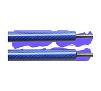 Pour BYD Yuan Plus Pour Atto 3 2021-présent Vérins Capot Amortisseur À Gaz Barre Support Levage Capot Avant Accessoire Kit Complet Sans Perçage Vérin De Capot(Blue Carbon Fiber)