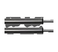 Pour BYD Yuan Plus Pour Atto 3 2021-présent Vérins Capot Amortisseur À Gaz Barre Support Levage Capot Avant Accessoire Kit Complet Sans Perçage Vérin De Capot(Black carbon fiber)