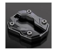 Pour C&FMOTO Pour ZEEHO 2022- Béquille Moto Pied Latérale Agrandir Plaque Support Coussin D'extension Agrandisseur Pied Coussin(Titanium)
