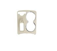 Pour C Pour Classe Pour GLK W204 C204 X204 C200 C300 Pour GLK260 Support Verre Panneau Revêtement D'habillage Cadre Intérieur Décoration Fiber Carbone Interior Garniture Cadre(B(Beige))