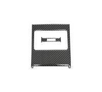 Pour C Pour Classe W204 2007-2013 Fibre Carbone Voiture Sortie D'air Arrière Couvercle Autocollant Décor Intérieur Interior Garniture Cadre