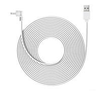 pour câble d'alimentation Ring 7,6m Type-C Étanche IP65 pour | Étanche IP65, 7,6 mètres, connexion Type-C, usage pour intérieur/extérieur, surveillance continue