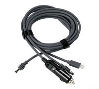 Pour câble d'alimentation Starlink Mini DC 3 en 1 pour USB-C pour Starlink | Design 3 en 1, DC/pour connexion USB C/véhicule, utilisation flexible, idéal pour Starlink Mini