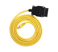 pour câble pour obd2 Jaune ABS pour robuste pour BMW pour Série 1 3 5 | Construction ABS pour durable, couleur jaune visible, remplacement direct, fitment pour précis pour bmw X3 GT