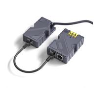 pour Câble vers Adaptateur Ethernet RJ45, Adaptateur de Câble Dishy V2 vers Adaptateur de Câble Ethernet RJ45 Gigabit, Broche T568B, 10/100/1000 MB/s,