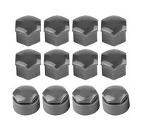 pour cache ecrou rs3 gris 20 pcs 17mm Voiture Roue Boulon Écrou Couverture, Universel Couvre Caps Auto Hub Vis Protection Anti-vol Couverture Cap pour Auto(Gris)