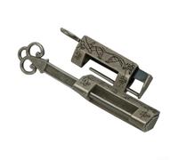 pour cadenas pour ancien pour en Alliage 2pcs Style pour rétro Incluse | Alliage de zinc pour durable, style pour ancien, incluse, pour idéal collection, finition bronze