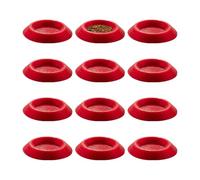 pour cafards - Ensemble de Mini mangeoire en ABS | Plateau Alimentaire Multicolore 3,4 x 2,6 cm pour Animaux de Petite Taille | pour Une Utilisation dans des terrariums avec isopodes, collemb
