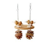 pour calopsittes Forage naturel interactif | d'occupation et accessoires pour oiseaux Pour perruche ondulée, canari, conure, perruche,