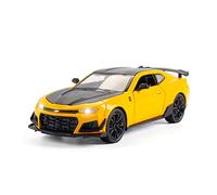 pour Camaro Voiture De Sport 1 24 Simulation Alliage Moulage sous Pression Lumière Retirer Modèle Jouet Voiture Cadeau Voiture Miniature De Collection