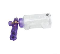 pour canon à Mousse 1L 1/4" Réglable Acier pour canon à Mousse(Green) | Réglage pour précis + et -, mousse épaisse fine, interface 1/4", acier inoxydable durable