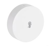 pour capteur de température et d'humidité Zigbee pour Smart Home, compatible avec Sonoff SNZB-02P et pour l'application ewelink, surveillance en temps réel avec fonction d'alarme, blanc