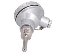 pour capteur de température RTD, sonde de capteur de température PT100, filetage NPT 1/2", acier inoxydable 304, -200 à 420 °C, pour contrôle de processus industriel, CVC (50 mm)